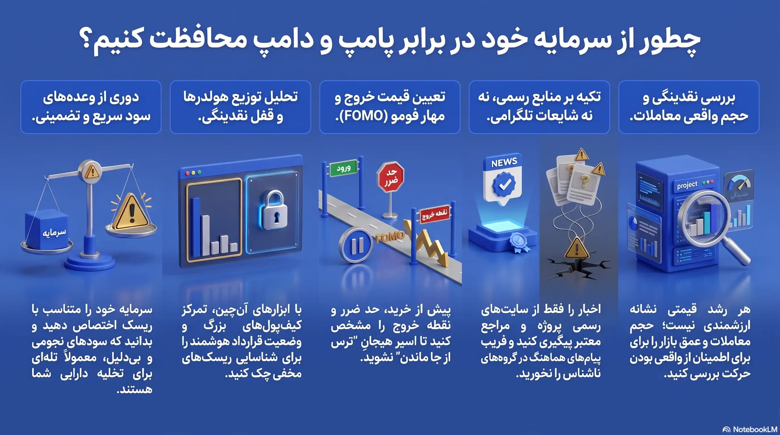 چگونه از سرمایه خود در برابر این کلاهبرداری‌ها محافظت کنیم؟