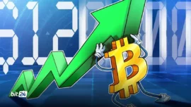 بیت‌کوین به 122,150 دلار رسید؛ فاصله اندک تا رکورد 123,000