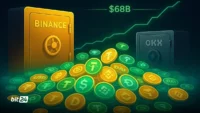۶۸ میلیارد دلار ذخیره استیبل‌کوین در صرافی‌ها
