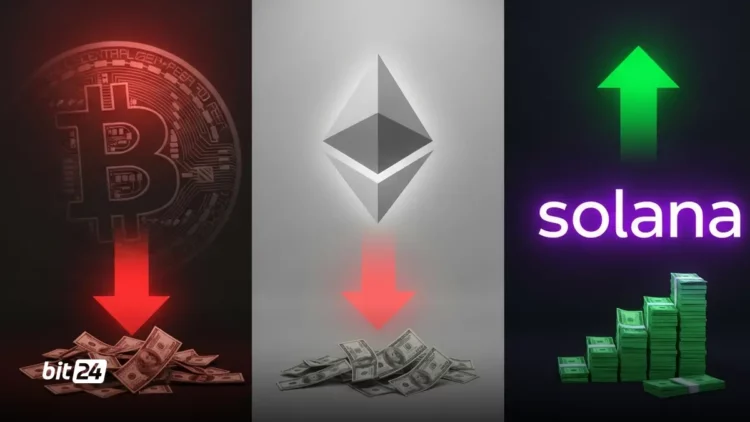 خروج ۱.۱ میلیارد دلار از محصولات BTC و ETH در هفته گذشته