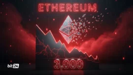 پیش‌بینی سقوط اتریوم تا ۳,۰۰۰ دلار و اهداف بعدی