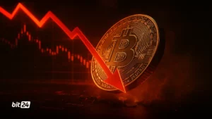 هشدار شکست حمایت 100 هزار دلاری؛ BTC تا 103,732 دلار سقوط کرد
