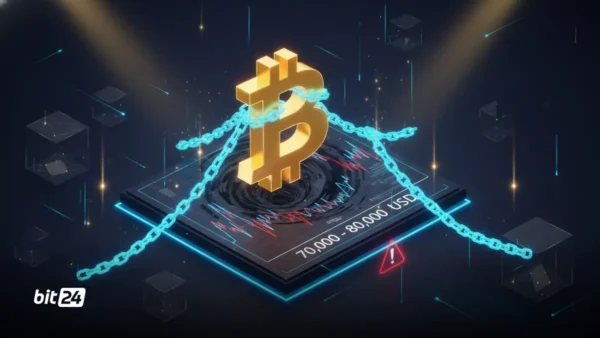 هشدار درباره تسویه‌های اهرمی: احتمال افت BTC تا ۷۰–۸۰ هزار