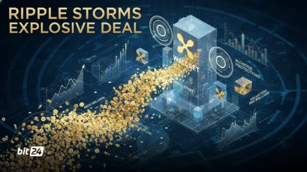 سرمایه‌گذاری ۵۰۰ میلیون دلاری در ریپل با ارزش‌گذاری ۴۰ میلیاردی
