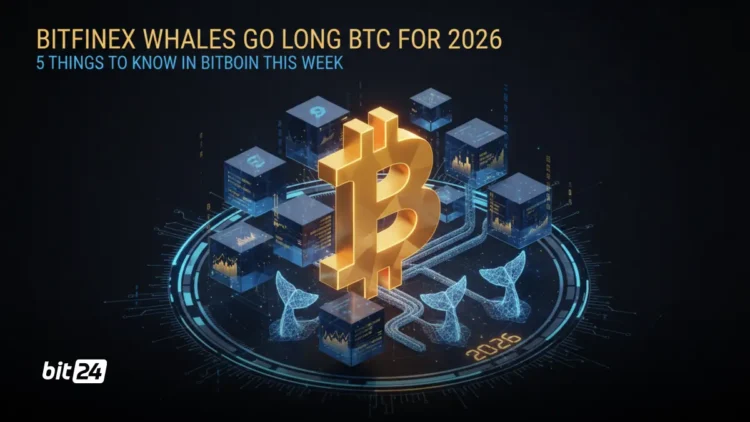 اوج‌گیری موقعیت‌های خرید نهنگ‌ها در Bitfinex به سقف دو ساله