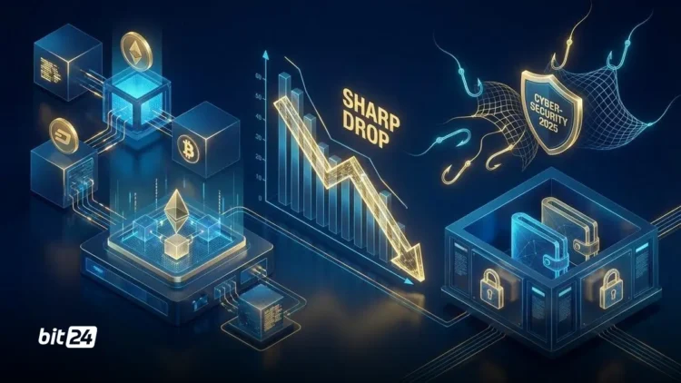 افت خسارت فیشینگ رمزارز در ۲۰۲۵؛ فقط ۸۴ میلیون دلار