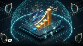 ۵۲۵٪ رشد هزینه‌کرد کارت‌های رمزارزی ویزا در سال ۲۰۲۵