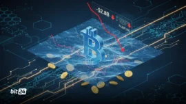 زیان ETFهای اسپات بیت‌کوین با افت قیمت به ۷۴,۶۰۰ دلار