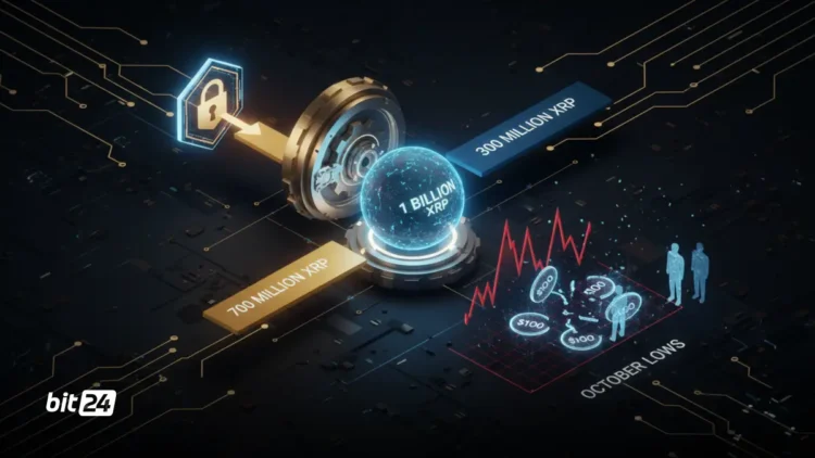 آزادسازی ۱ میلیارد XRP توسط ریپل در ۱ فوریه