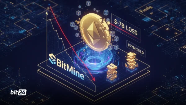 ریزش بازار، خزانه‌داران ETH را زیر فشار برد؛ زیان ۶.۹۵ میلیاردی بیت‌ماین