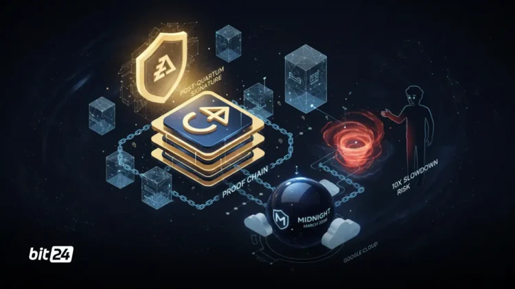 برنامه پساکوانتومی کاردانو با «زنجیره گواه» و میثرایل