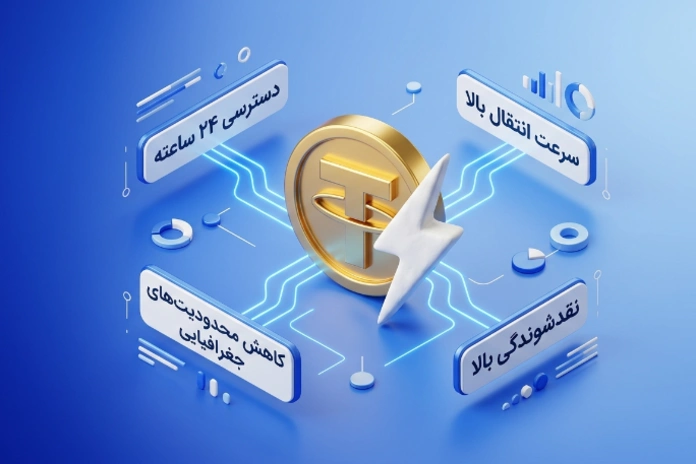 مزایای تتر در مقایسه با دلار آمریکا