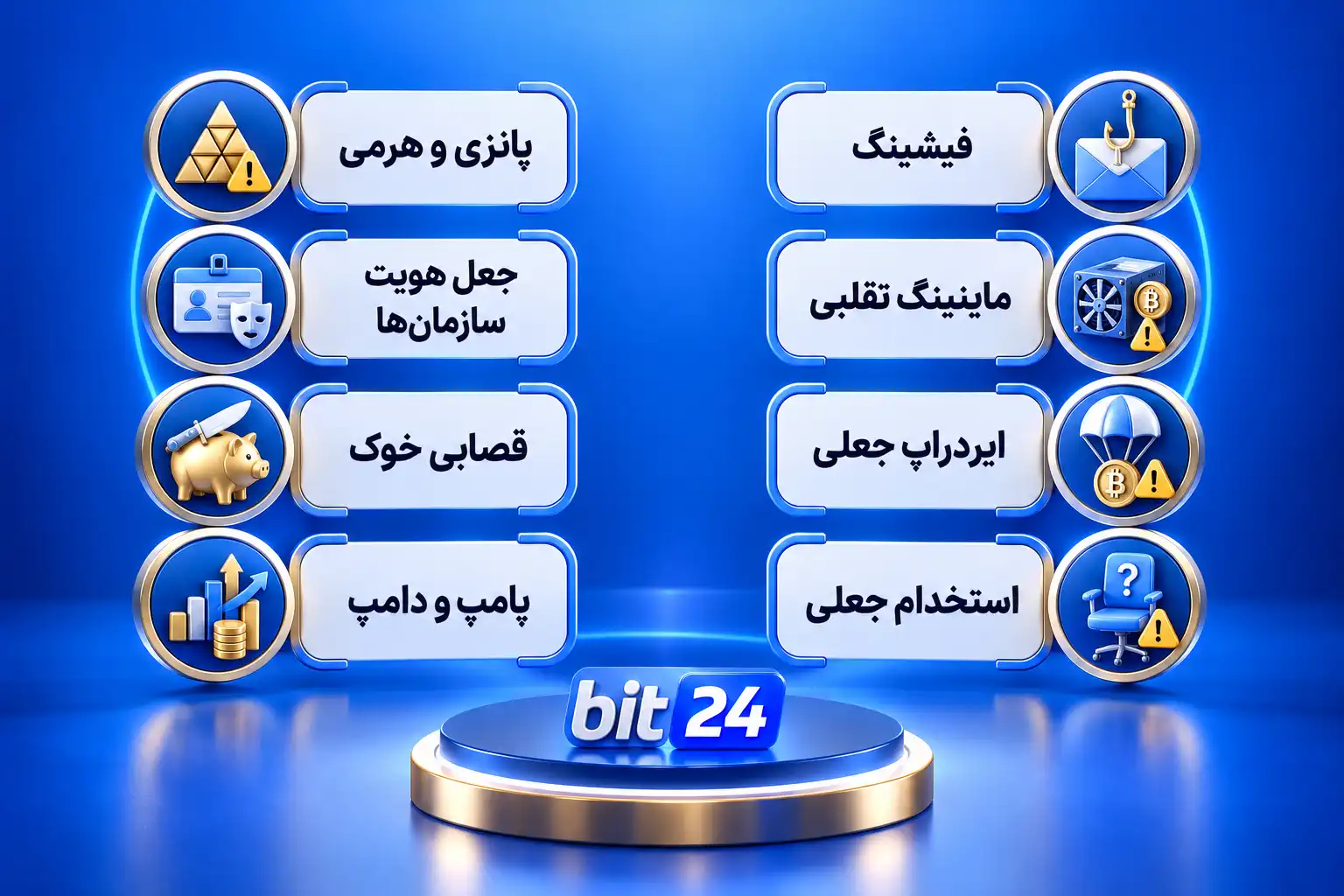 رایج‌ترین روش‌های کلاهبرداری ارز دیجیتال