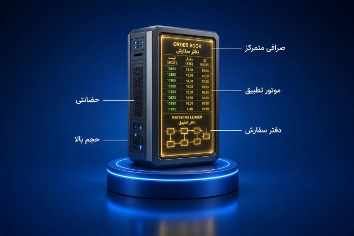 سازوکار صرافی متمرکز ارز دیجیتال