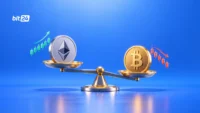 نسبت ETH/BTC چیست و چگونه قدرت اتریوم را در برابر بیت‌ کوین تحلیل کنیم؟