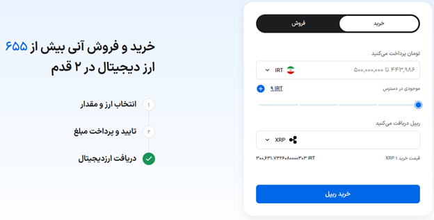 خرید و فروش آنی ریپل